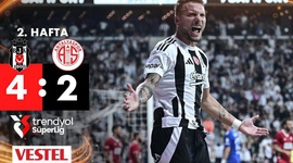 Super Ligi: Besiktas 4 - 2 Antalyaspor (2024-2025)
