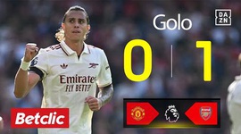 Premier League: Man Utd vs Arsenal, Golo 0-1 Calafiori (2025-2026)