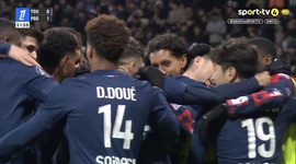 Ligue 1: Toulouse vs PSG, Golo 0-1 Fabián Ruiz (2024-2025)