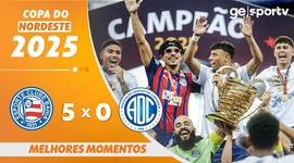 Copa do Nordeste: Bahia 5 - 0 Confiança (2025)