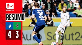 Bundesliga: 1899 Hoffenheim 4 - 3 Mönchengladbach (2023-2024)