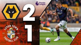 Premier League: Wolves 2 - 1 Luton Town (2023-2024)