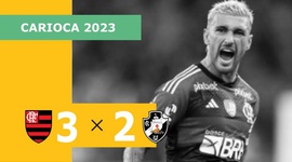 Campeonato Carioca: Flamengo 3 - 2 Vasco (2023)