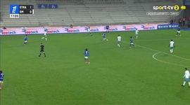 Ligue 1: Strasbourg vs Marseille, Golo 1-1 P. Aubameyang (2025-2026)