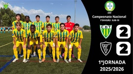 Juniores A S19 I Divisão: Tondela 2 - 2 Ac. Viseu (2025-2026)