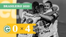 Brasileirão: Goiás 0 - 4 Ceará (2020)