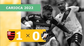 Campeonato Carioca: Flamengo 1 - 0 Vasco (2022)