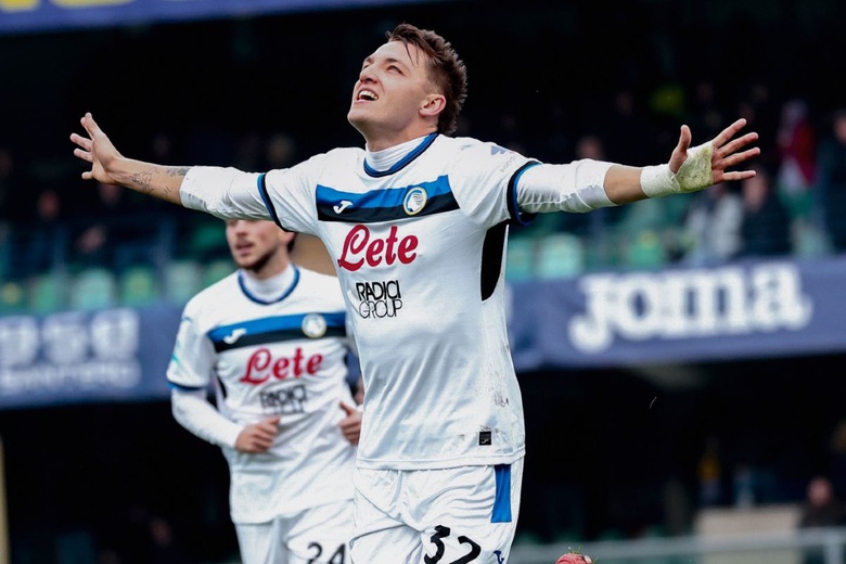 Itália: 'Póquer' de Mateo Retegui na goleada da Atalanta em Verona