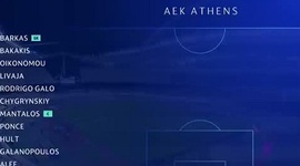 Liga Campeões: AEK 0 - 2 Ajax (2018-2019)