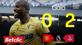 Premier League: Man Utd vs Crystal Palace, Golo 0-2 Mateta (2024-2025)