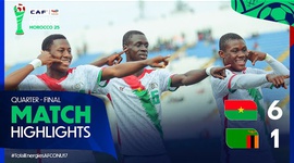 Campeonato Africano Sub-17: Burkina Faso 6 - 1 Zâmbia (2025)