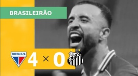 Brasileirão: Fortaleza 4 - 0 Santos (2023)
