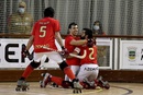 Hóquei em patins: Benfica com arranque avassalador vence FC Porto nas meias do Nacional