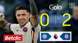 Premier League: Leicester vs Chelsea, Golo 0-2 Enzo Fernández (2024-2025)