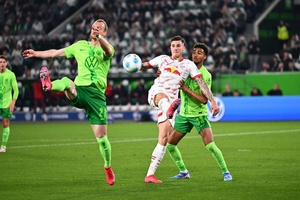 Leipzig ganha em Wolfsburgo e iguala Frankfurt no terceiro posto da Liga alemã