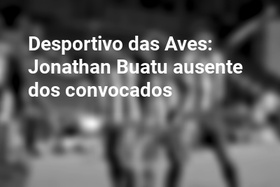 Desportivo das Aves: Jonathan Buatu ausente dos convocados 