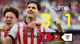Bundesliga: SC Freiburg 3 - 1 Estugarda (2025-2026)