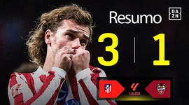 La Liga: Atlético Madrid 3 - 1 Levante (2025-2026)