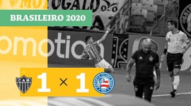 Brasileirão: Atlético-MG 1 - 1 Bahia (2020)