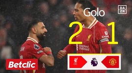Premier League: Liverpool vs Man Utd, Golo 2-1 Salah (2024-2025)