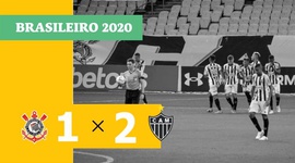 Brasileirão: Corinthians 1 - 2 Atlético-MG (2020)