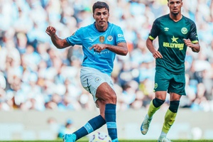 Rodri lesionado e fora do Man City até setembro