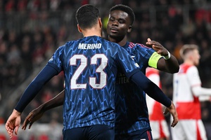 LC: Arsenal volta a vencer, desta vez em Praga, com 'bis' de Merino