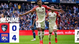 Ligue 1: Le Havre 0 - 4 Lyon (2024-2025)