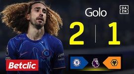 Premier League: Chelsea vs Wolves, Golo 2-1 Cucurella (2024-2025)