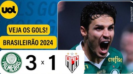 Brasileirão: Palmeiras 3 - 1 Atlético-GO (2024)