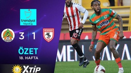 Super Ligi: Alanyaspor 3 - 1 Samsunspor (2023-2024)