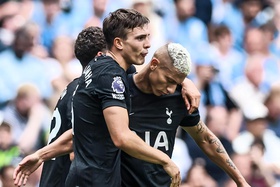 Palhinha 'estraga' dia a Guardiola e Tottenham lidera Premier League