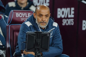 West Ham de Nuno Espiríto Santo perde em casa e continua sem ganhar com o técnico português