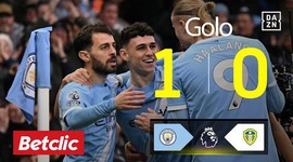 Premier League: Man City vs Leeds, Golo 1-0 Foden (2025-2026)
