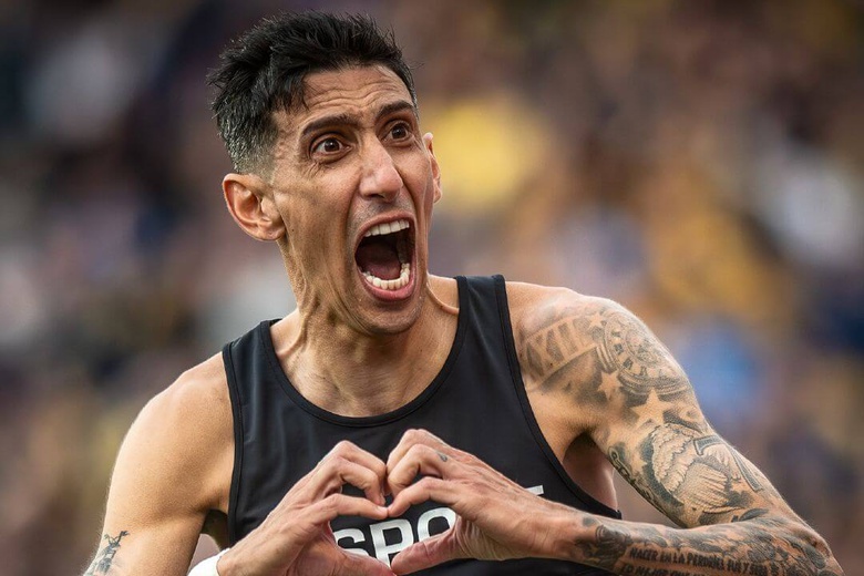 Di María marca no regresso ao Rosario Central, mas estreia acaba em lesão