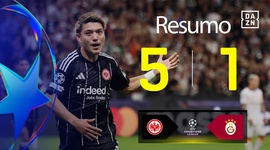 Liga Campeões: Frankfurt 5 - 1 Galatasaray (2025-2026)