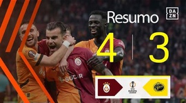 Liga Europa: Galatasaray 4 - 3 Elfsborg (2024-2025)