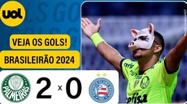 Brasileirão: Palmeiras 2 - 0 Bahia (2024)