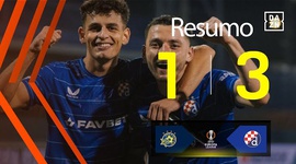Liga Europa: Maccabi Tel Aviv 1 - 3 Dinamo Zagreb (2025-2026)