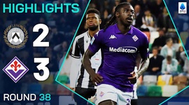 Serie A: Udinese 2 - 3 Fiorentina (2024-2025)