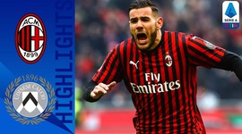 Serie A: Milan 3 - 2 Udinese (2019-2020)