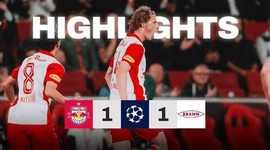 Liga Campeões: RB Salzburg 1 - 1 Brann (2025-2026)