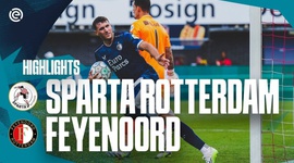 Eredivisie League: Sparta Rotterdam 2 - 2 Feyenoord (2023-2024)