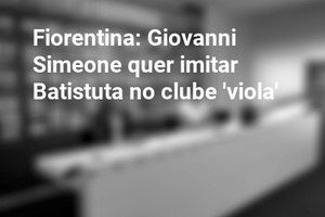 Fiorentina: Giovanni Simeone quer imitar Batistuta no clube 'viola'