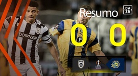 Liga Europa: PAOK 0 - 0 Maccabi Tel Aviv (2025-2026)