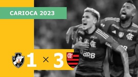 Campeonato Carioca: Vasco 1 - 3 Flamengo (2023)