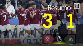 Premier League: West Ham 3 - 1 Newcastle (2025-2026)