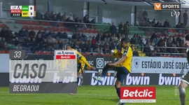 Liga Portugal Betclic: CF Estrela Amadora vs Estoril, Caso Begraoui, 33' (2024-2025)