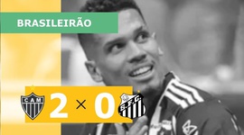 Brasileirão: Atlético-MG 2 - 0 Santos (2023)