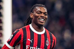 Golo de Rafael Leão insuficiente para ajudar AC Milan a vencer e liderança fica em risco